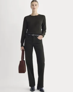 Slim-Fit Crew in Cozy Waffle
