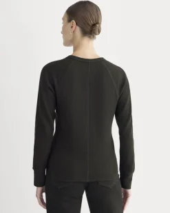 Slim-Fit Crew in Cozy Waffle