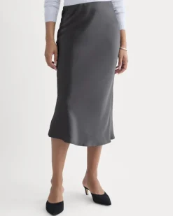 Slip Skirt in Silk Charmeuse
