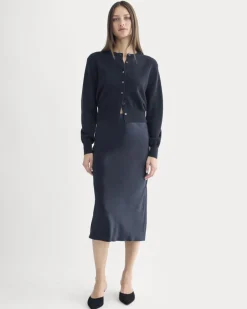 Slip Skirt in Silk Charmeuse