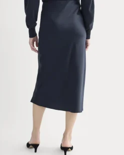 Slip Skirt in Silk Charmeuse
