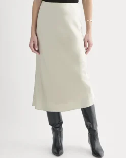 Slip Skirt in Silk Charmeuse