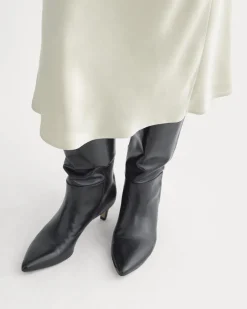 Slip Skirt in Silk Charmeuse