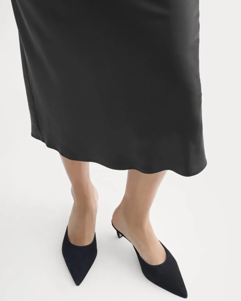 Slip Skirt in Silk Charmeuse