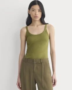 Soft Stretch U-Neck Tank