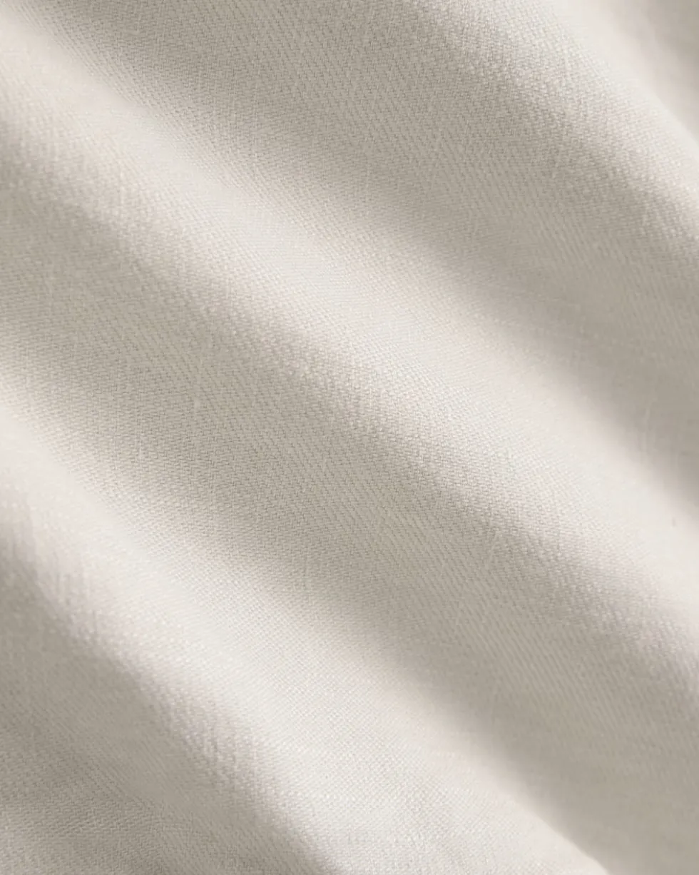 Square Tank in Stretch Linen