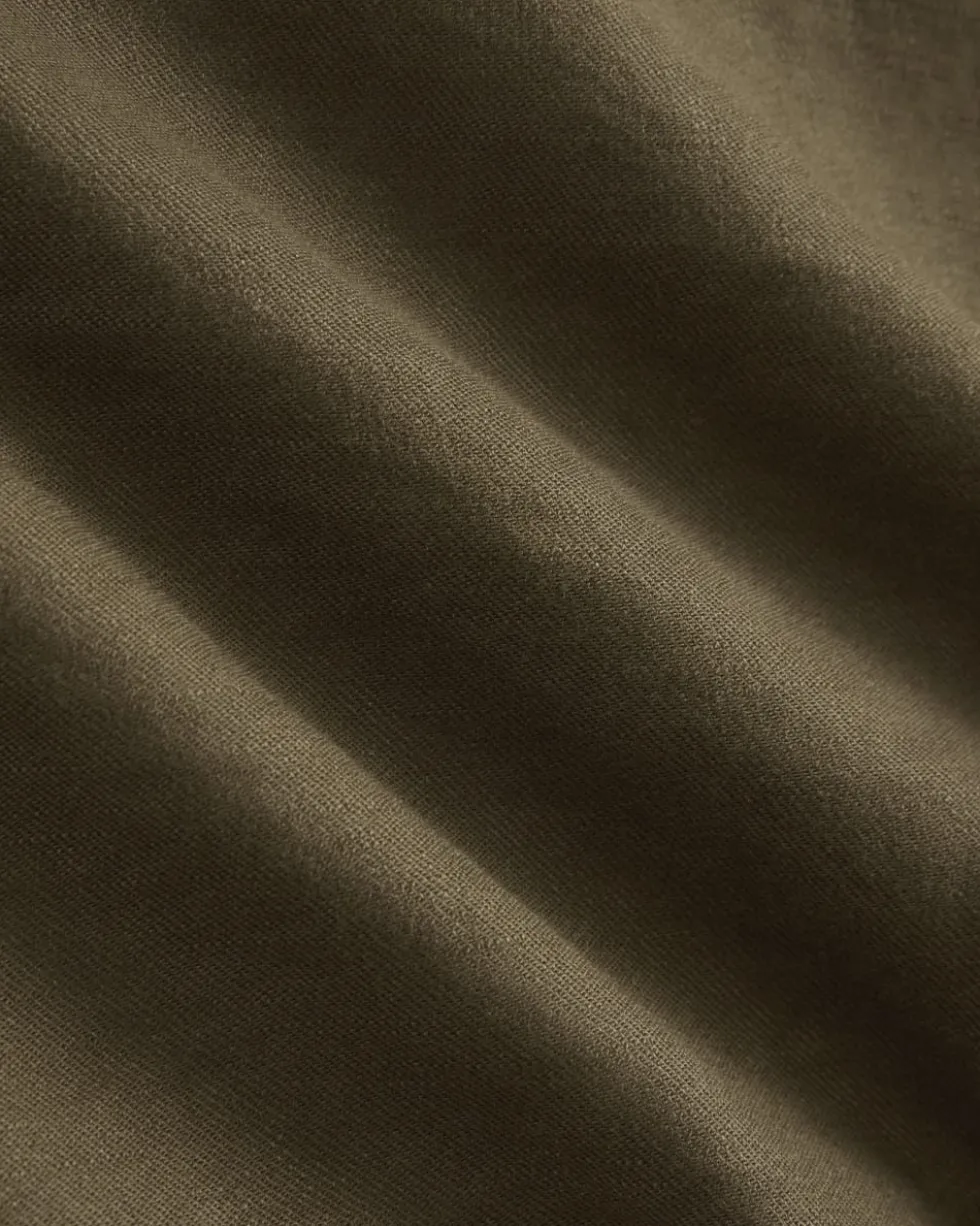 Square Tank in Stretch Linen