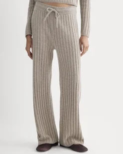 Straight-Leg Pant in Wool Cashmere