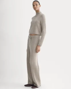 Straight-Leg Pant in Wool Cashmere
