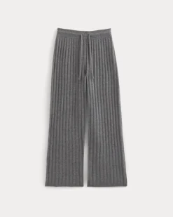 Straight-Leg Pant in Wool Cashmere