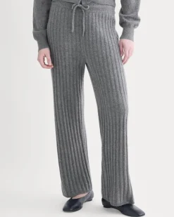 Straight-Leg Pant in Wool Cashmere