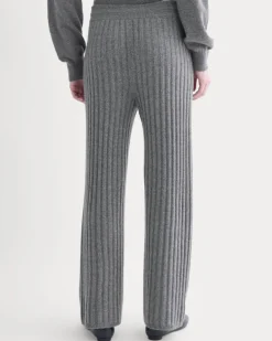 Straight-Leg Pant in Wool Cashmere