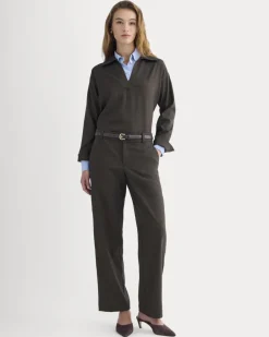 Straight-Leg Trouser in Tailor Twill