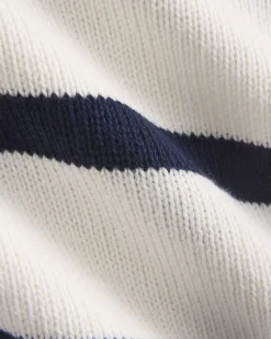 Striped Boatneck Sweater in Everyday Cotton
