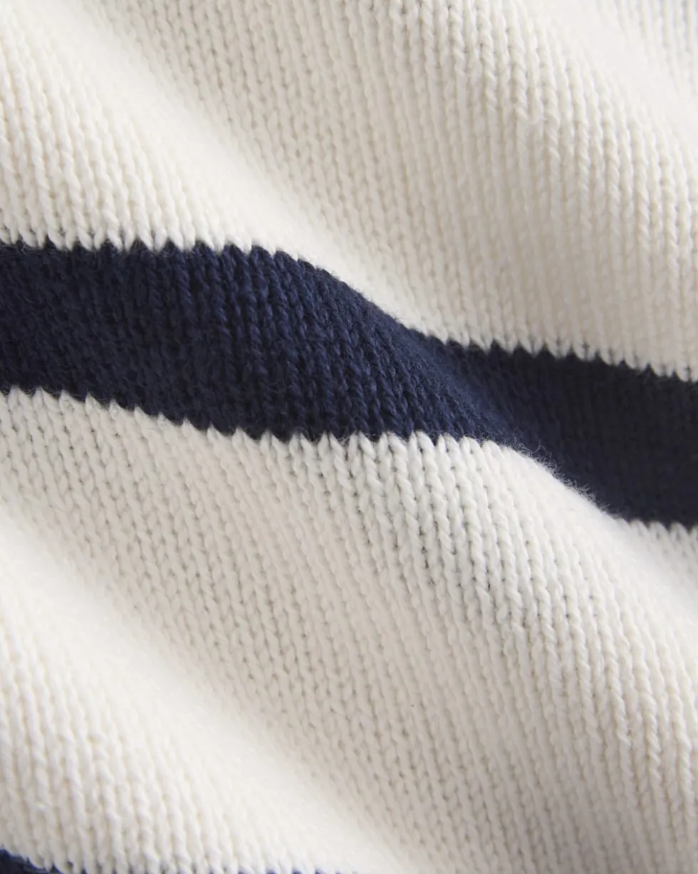 Striped Boatneck Sweater in Everyday Cotton