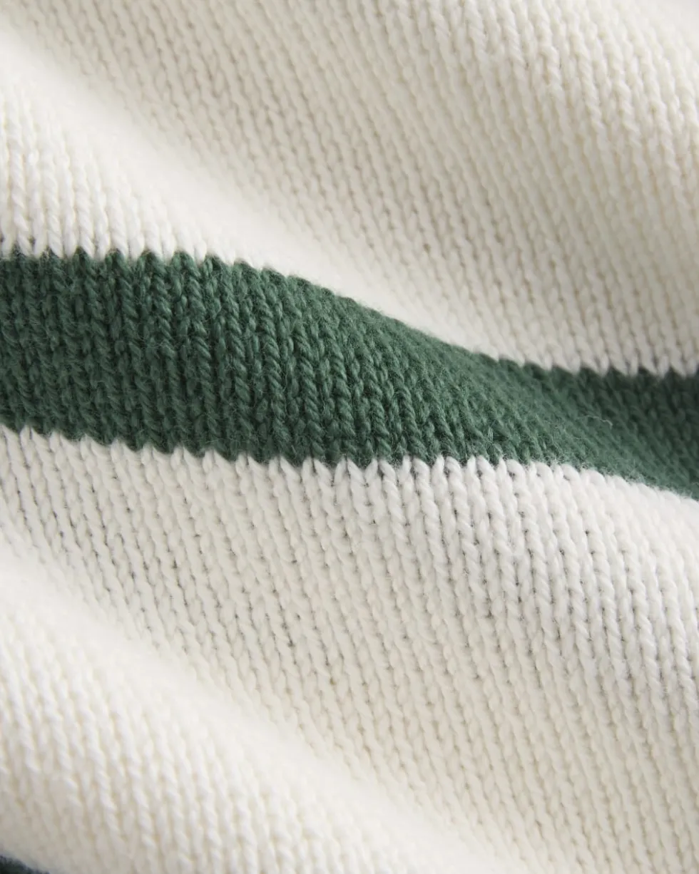 Striped Boatneck Sweater in Everyday Cotton