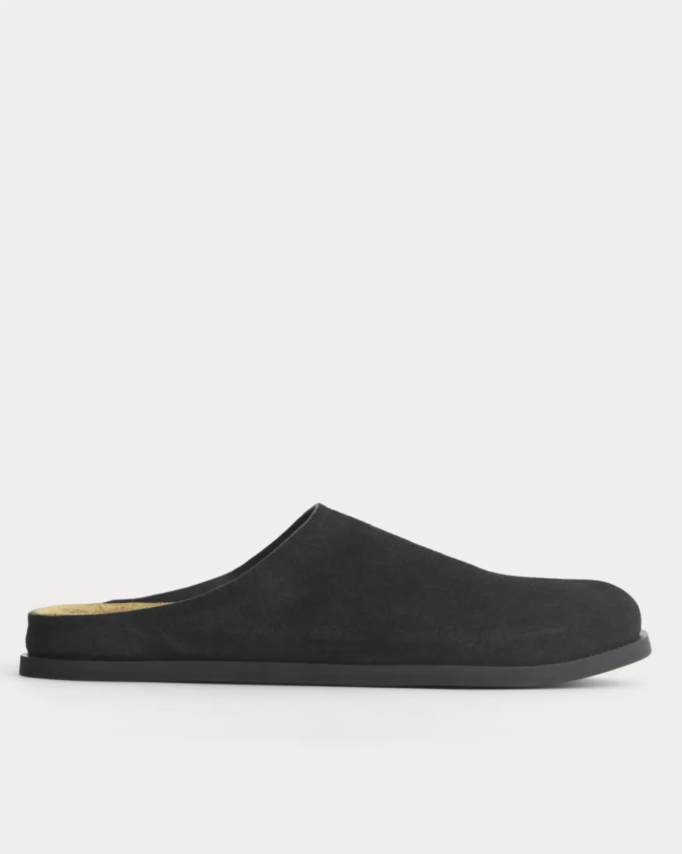 Suede Clog