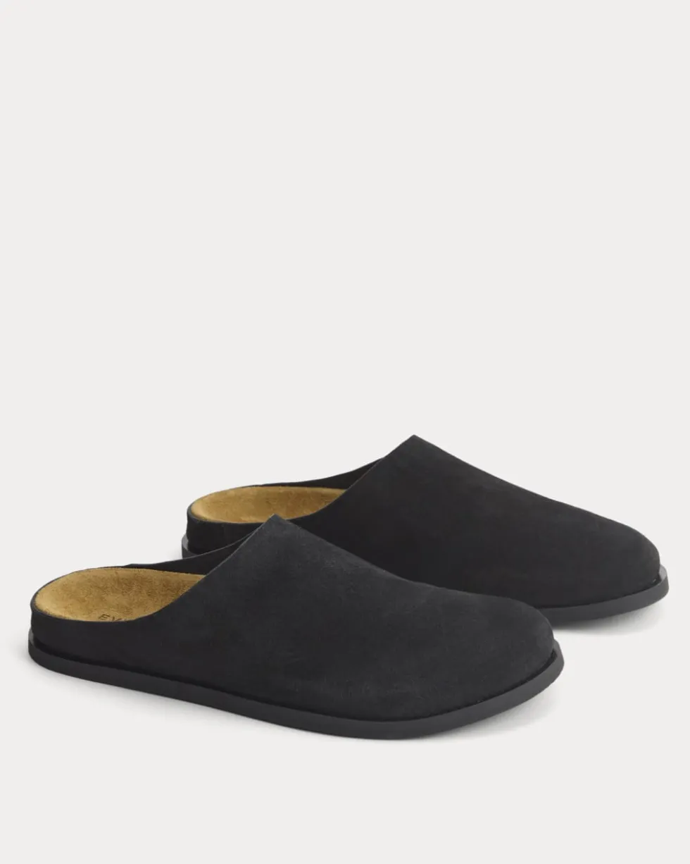 Suede Clog
