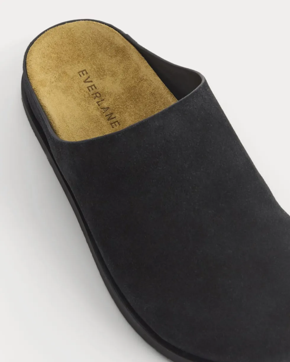 Suede Clog