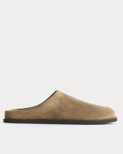Suede Clog