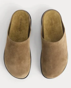 Suede Clog