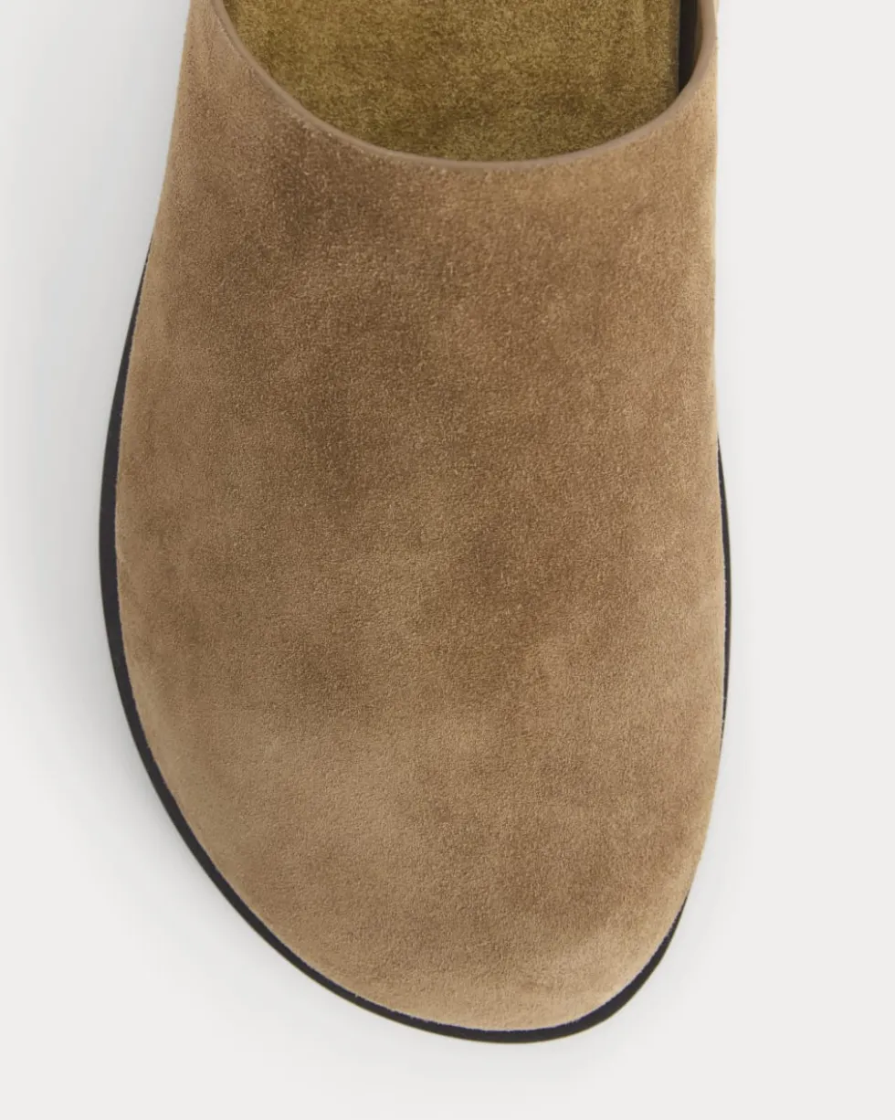 Suede Clog