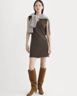 Sweater Mini Dress in Luxe Merino