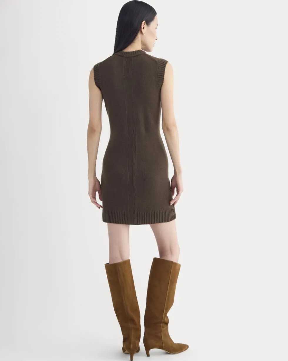 Sweater Mini Dress in Luxe Merino