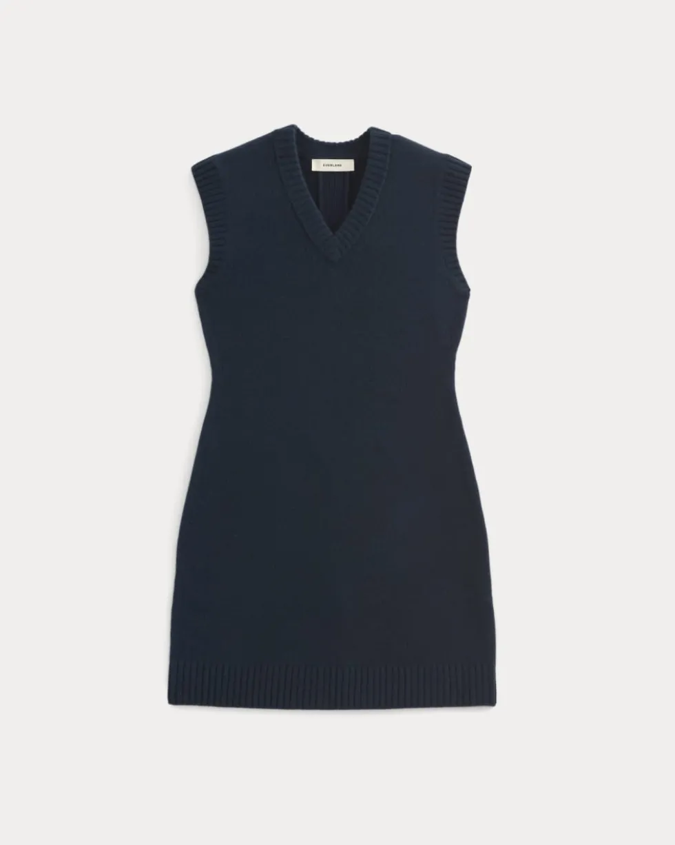 Sweater Mini Dress in Luxe Merino