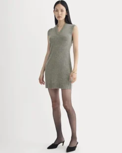 Sweater Mini Dress in Luxe Merino