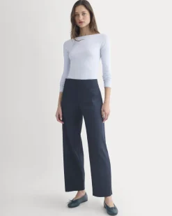 Tailored Drape Seam Pant
