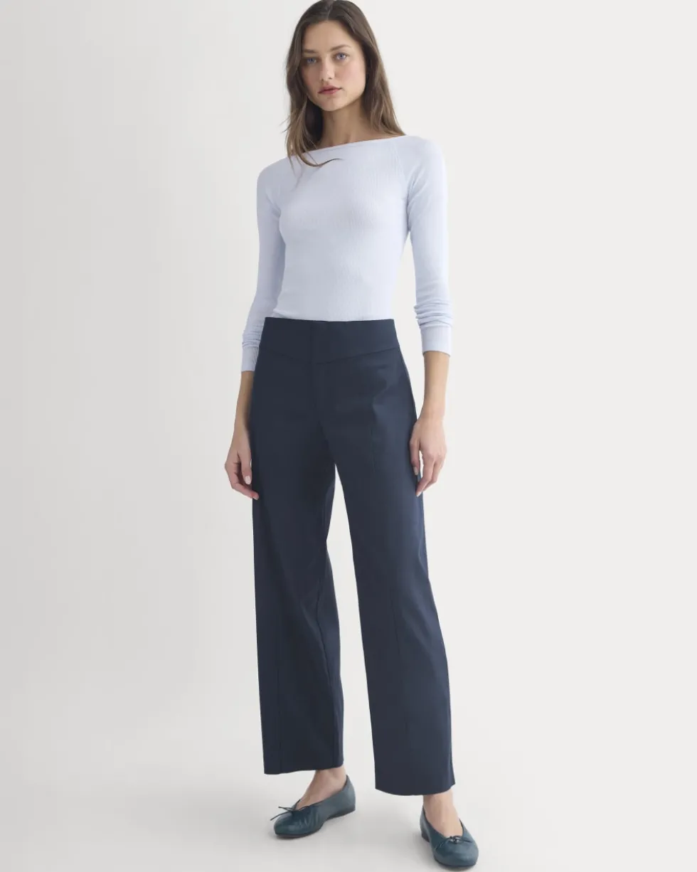 Tailored Drape Seam Pant