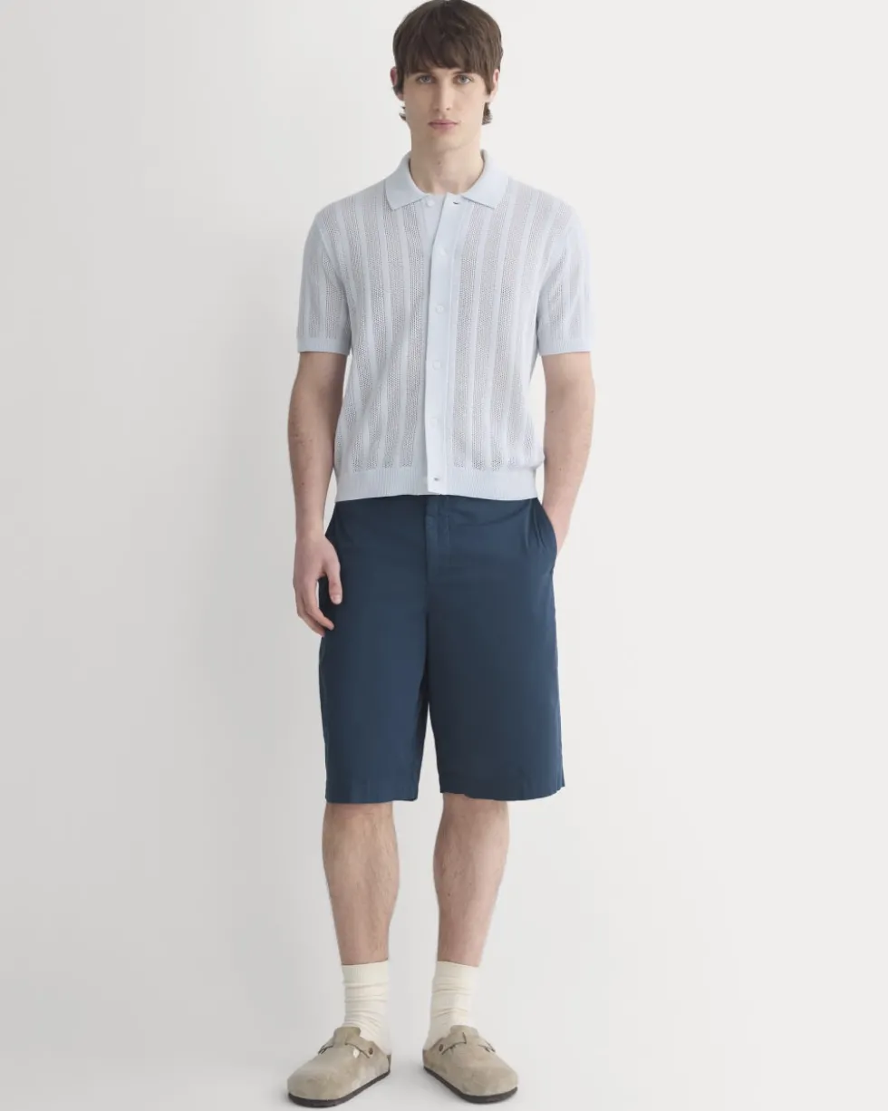 Textured Knit Resort Shirt