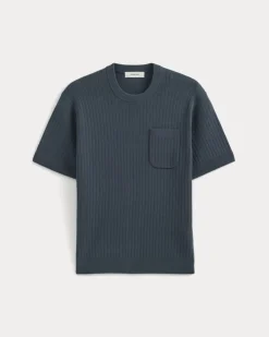 Textured Knit Tee