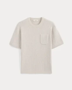 Textured Knit Tee