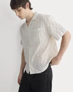 Textured Voile Resort Shirt