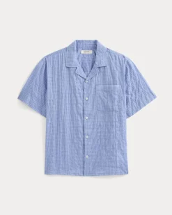 Textured Voile Resort Shirt