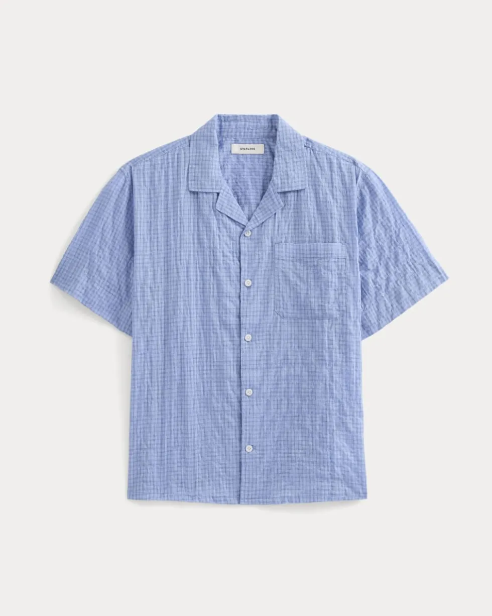 Textured Voile Resort Shirt