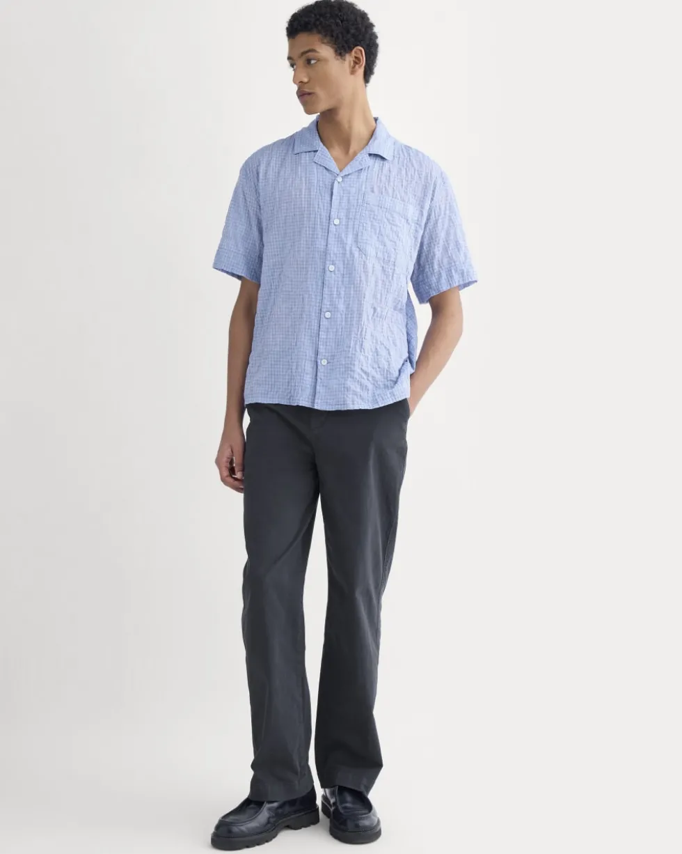 Textured Voile Resort Shirt