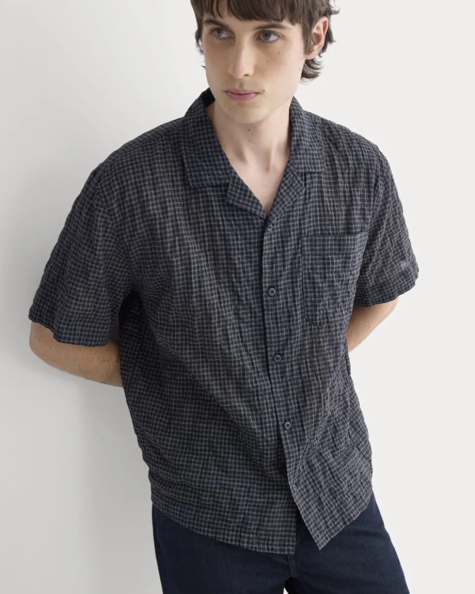 Textured Voile Resort Shirt