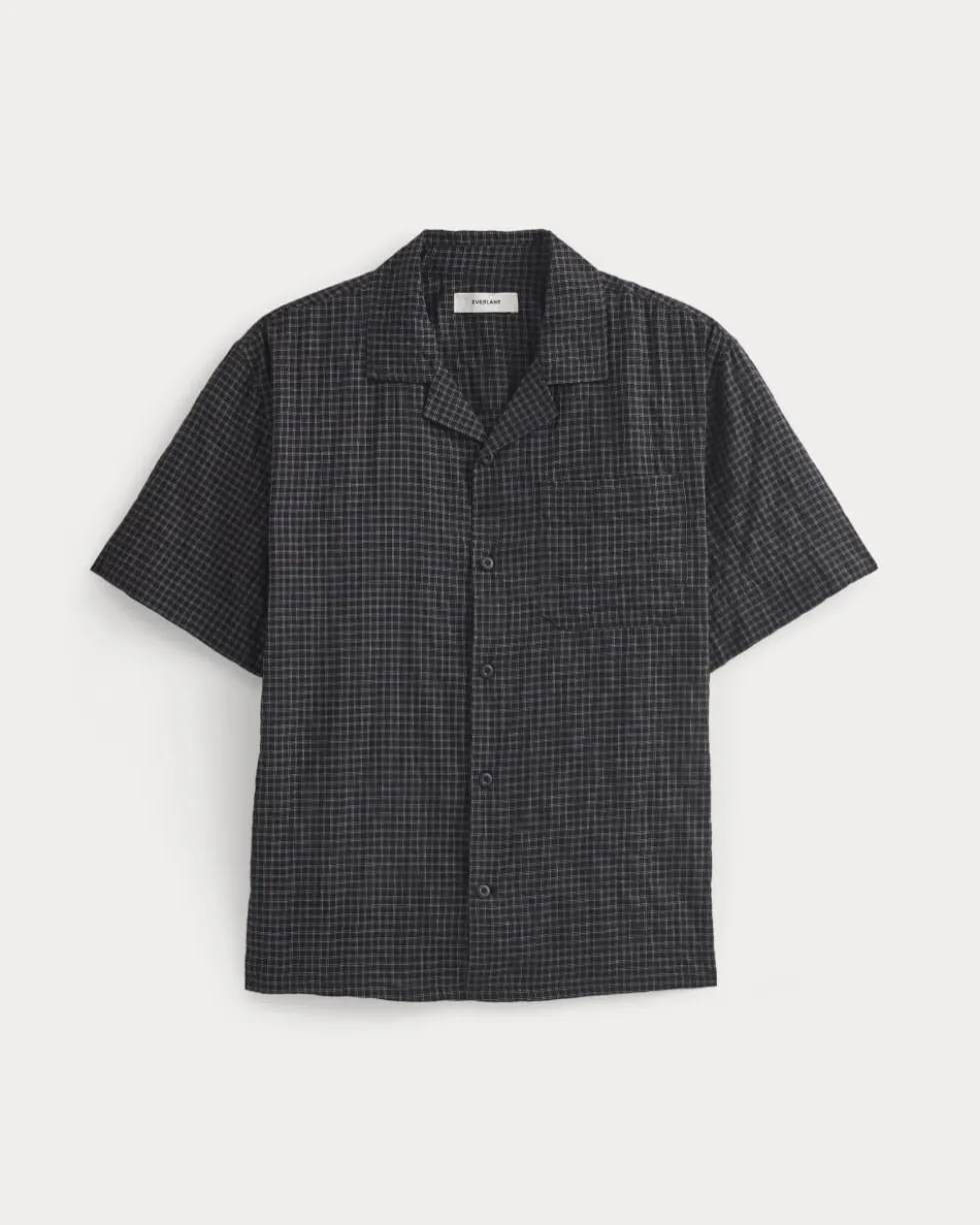 Textured Voile Resort Shirt