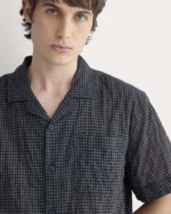 Textured Voile Resort Shirt