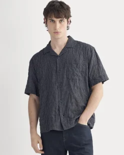 Textured Voile Resort Shirt