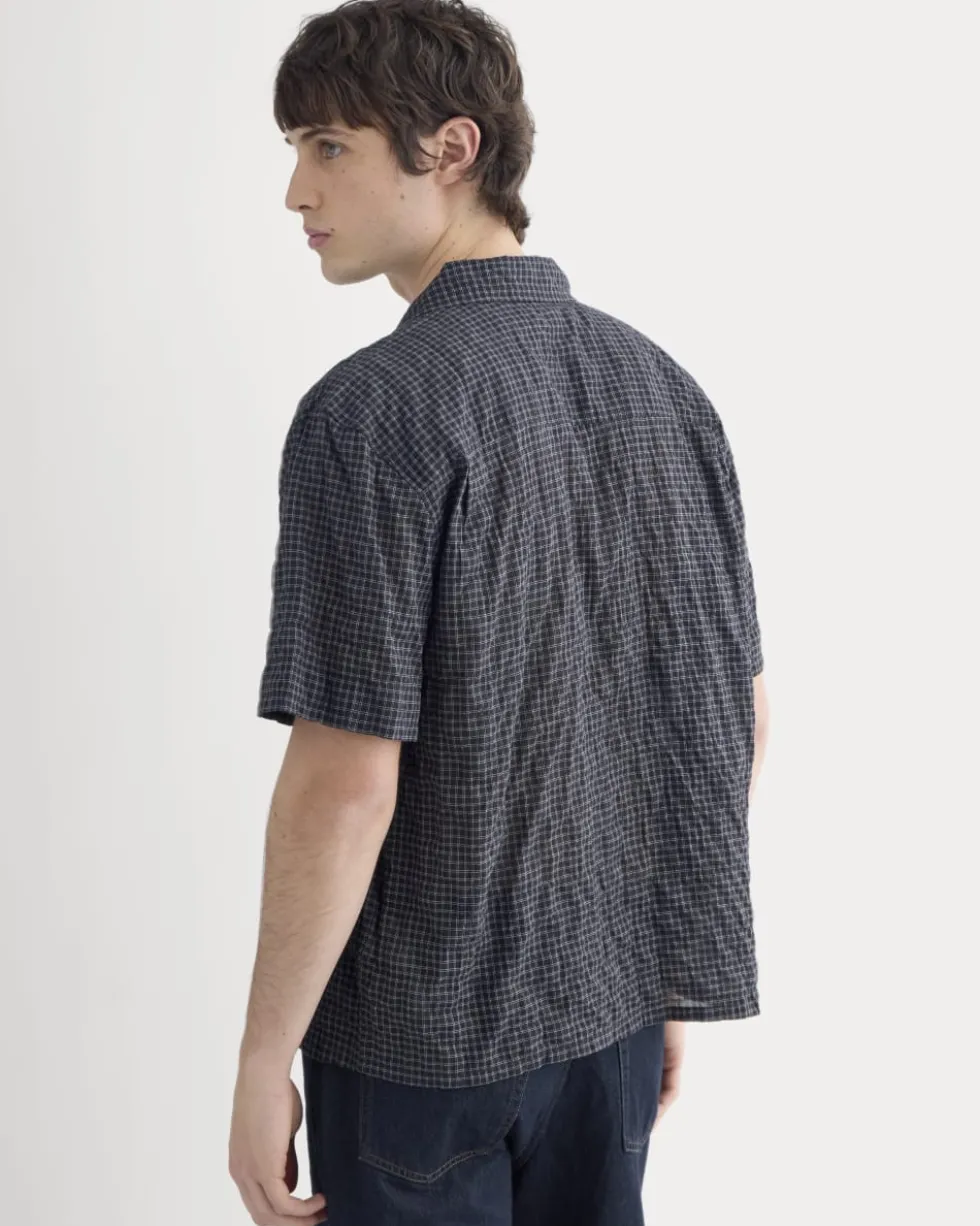 Textured Voile Resort Shirt