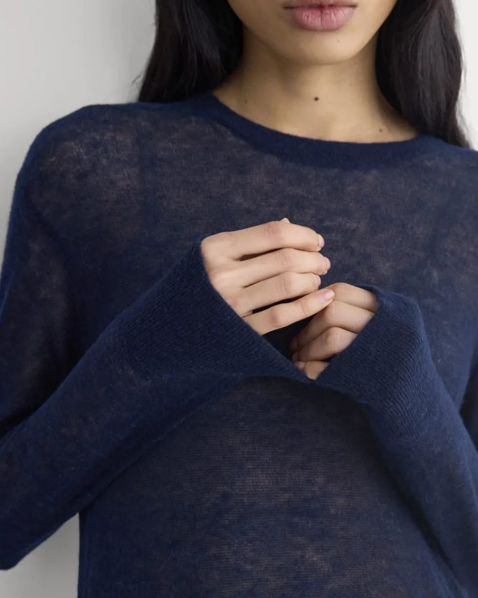 The Air Alpaca™ Relaxed Crew Top