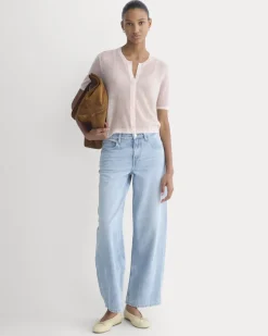 The Air Alpaca™ Short-Sleeve Cardigan