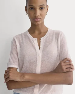 The Air Alpaca™ Short-Sleeve Cardigan