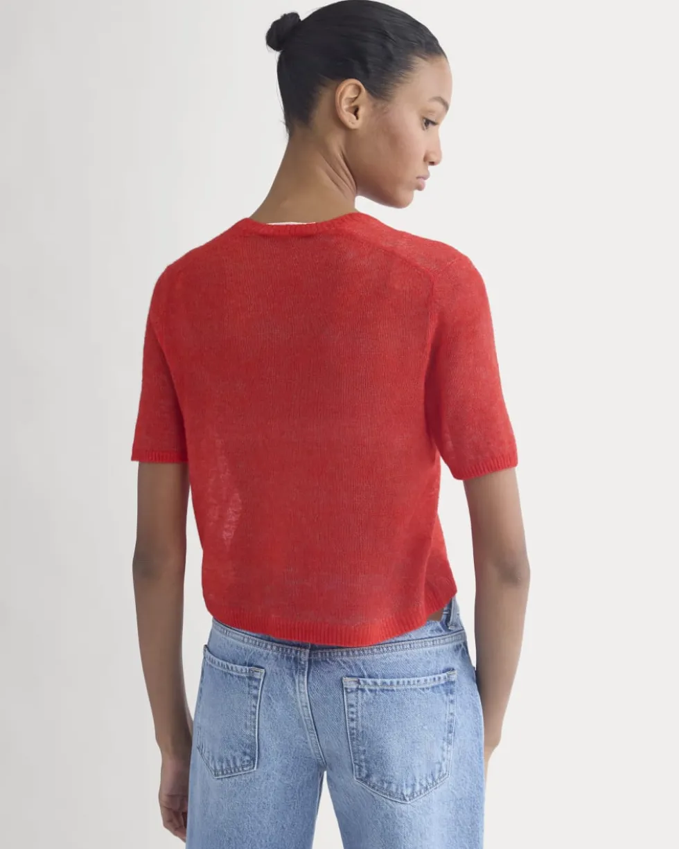 The Air Alpaca™ Short-Sleeve Cardigan