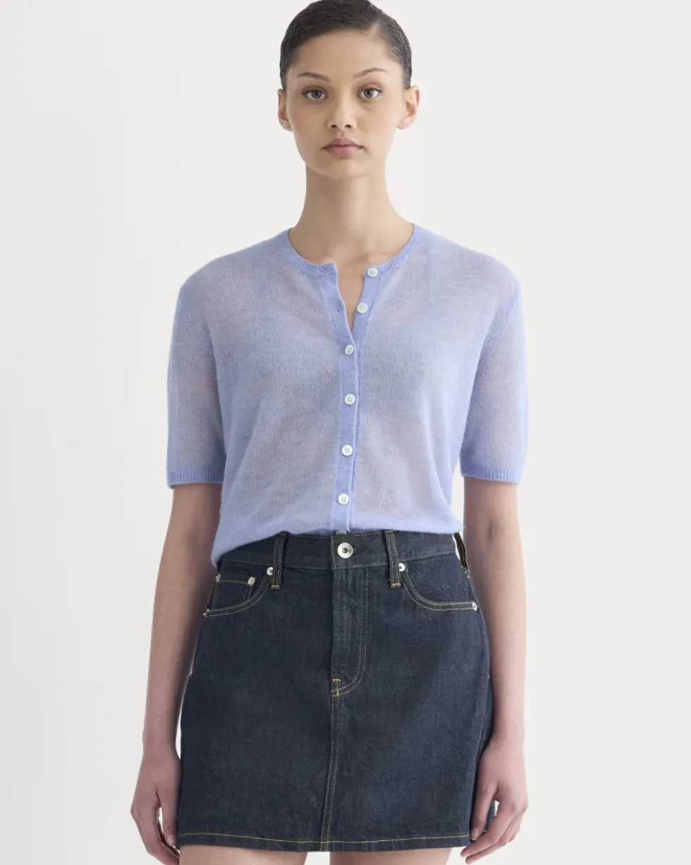 The Air Alpaca™ Short-Sleeve Cardigan