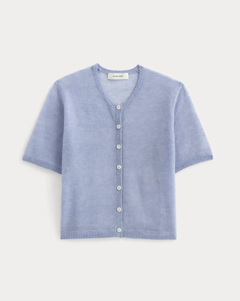 The Air Alpaca™ Short-Sleeve Cardigan
